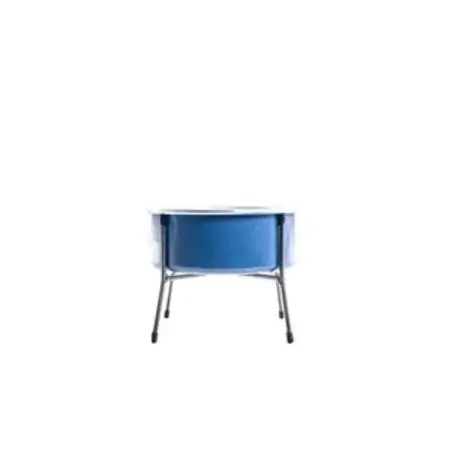 Comedouro Aramado Simples Intermediãrio Azul Nf Pet 2,5l