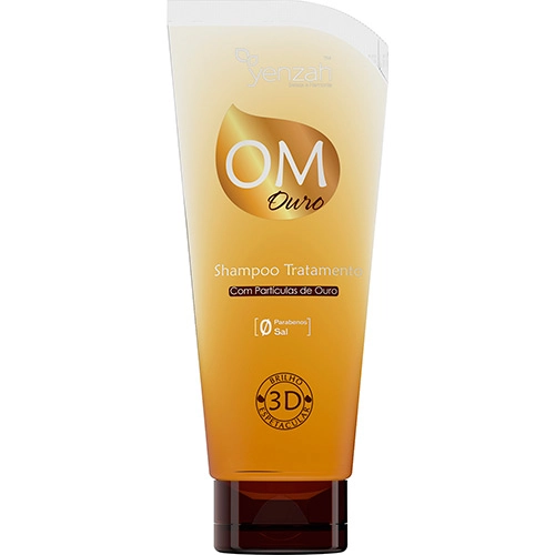 Shampoo Brilho 3d Yenzah Om Ouro