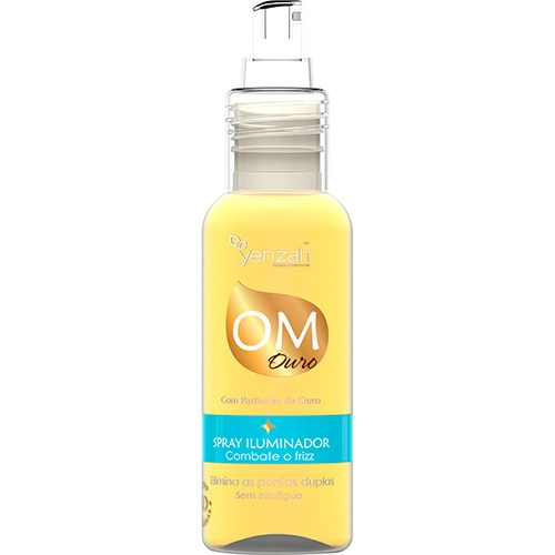 Spray Brilho 3d Yenzah Om Ouro