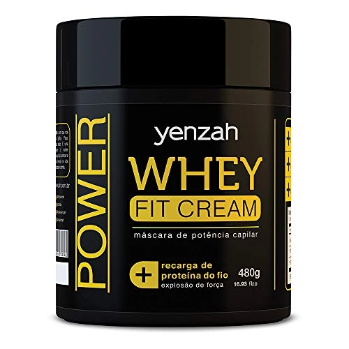 Power Whey Fit Cream Yenzah Máscara Reconstrutora Para Os Cabelos