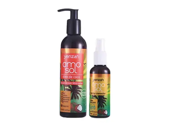 Spray Clareador Progressivo Yenzah Amo Sol Praia E Piscina 120ml