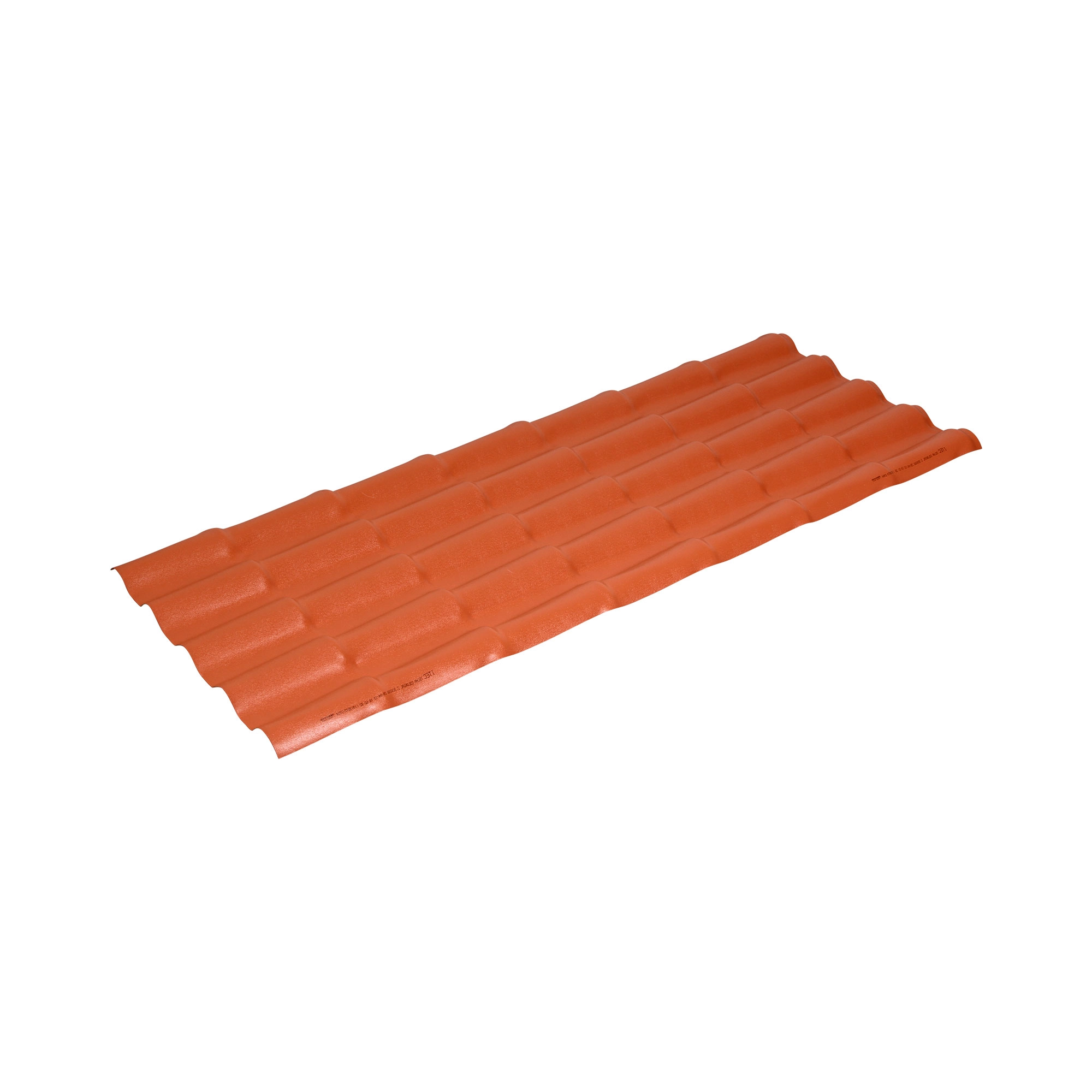 Telha de PVC Colonial 86x459cm 2mm Cerâmica Itec