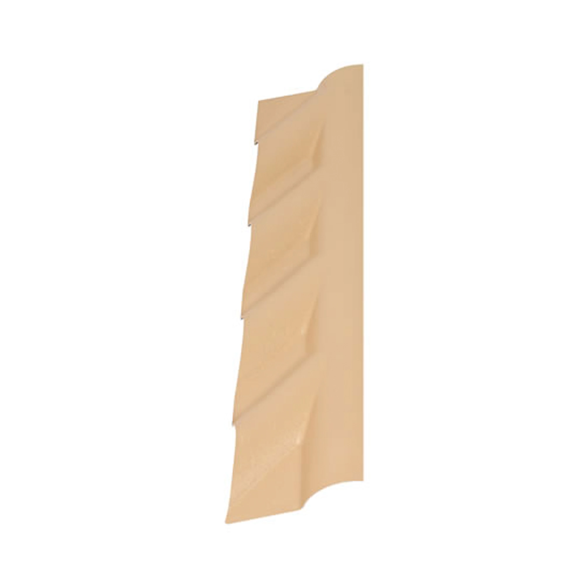Espigão de PVC Cumeeira Articulada Esquerda 13x130cm Marfim Itec