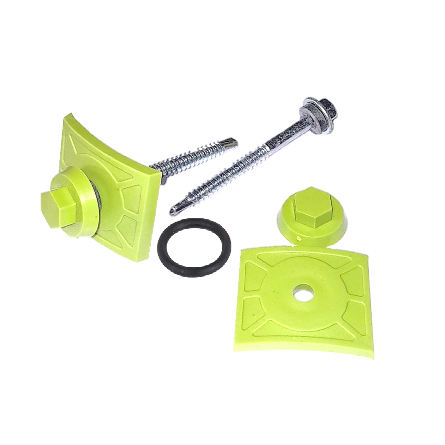 Kit de Vedação e Fixação Colonial 20 unidades Verde Itec