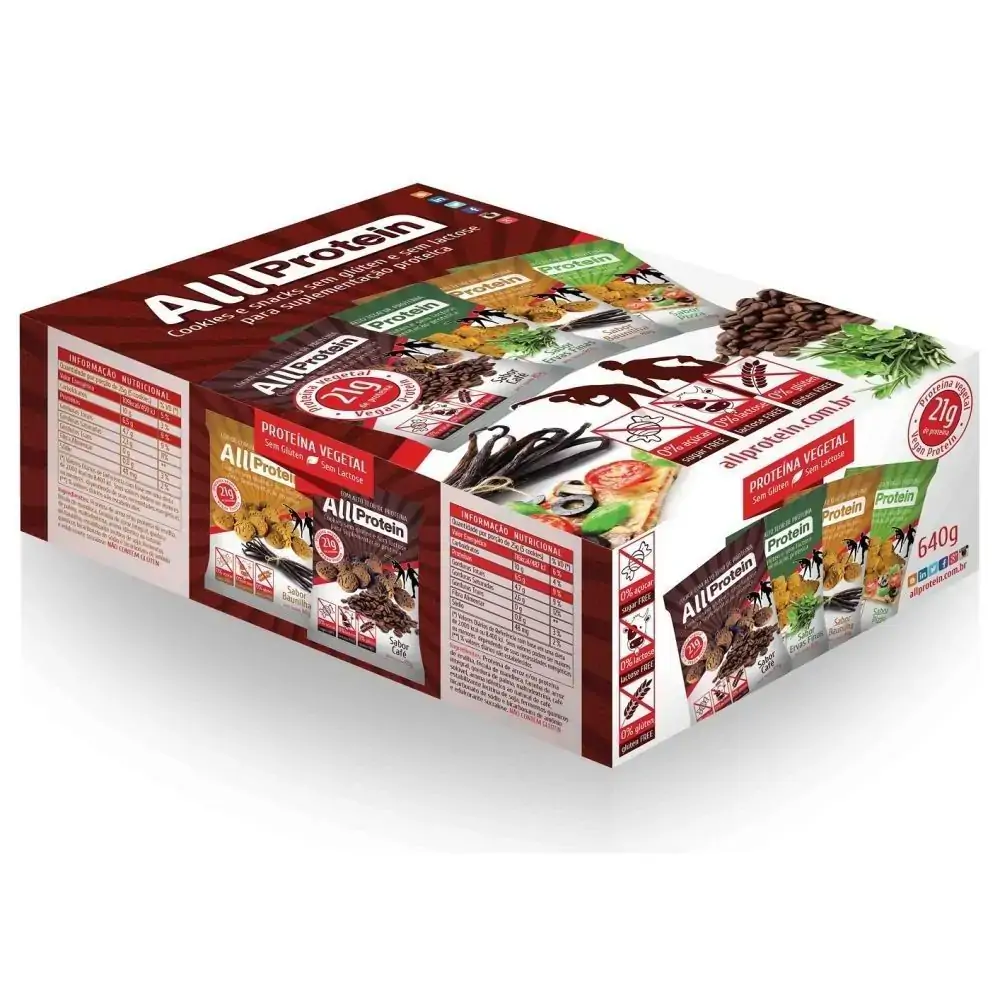 Snack Sabor Baunilha 80g All Protein