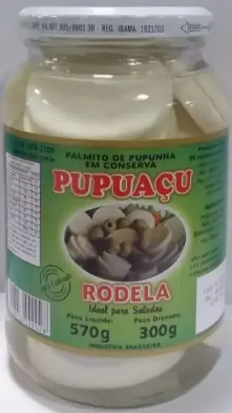 Palmito Rodela Pupuacu