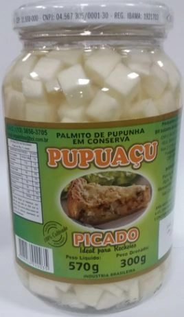 Palmito Picado Pupuacu