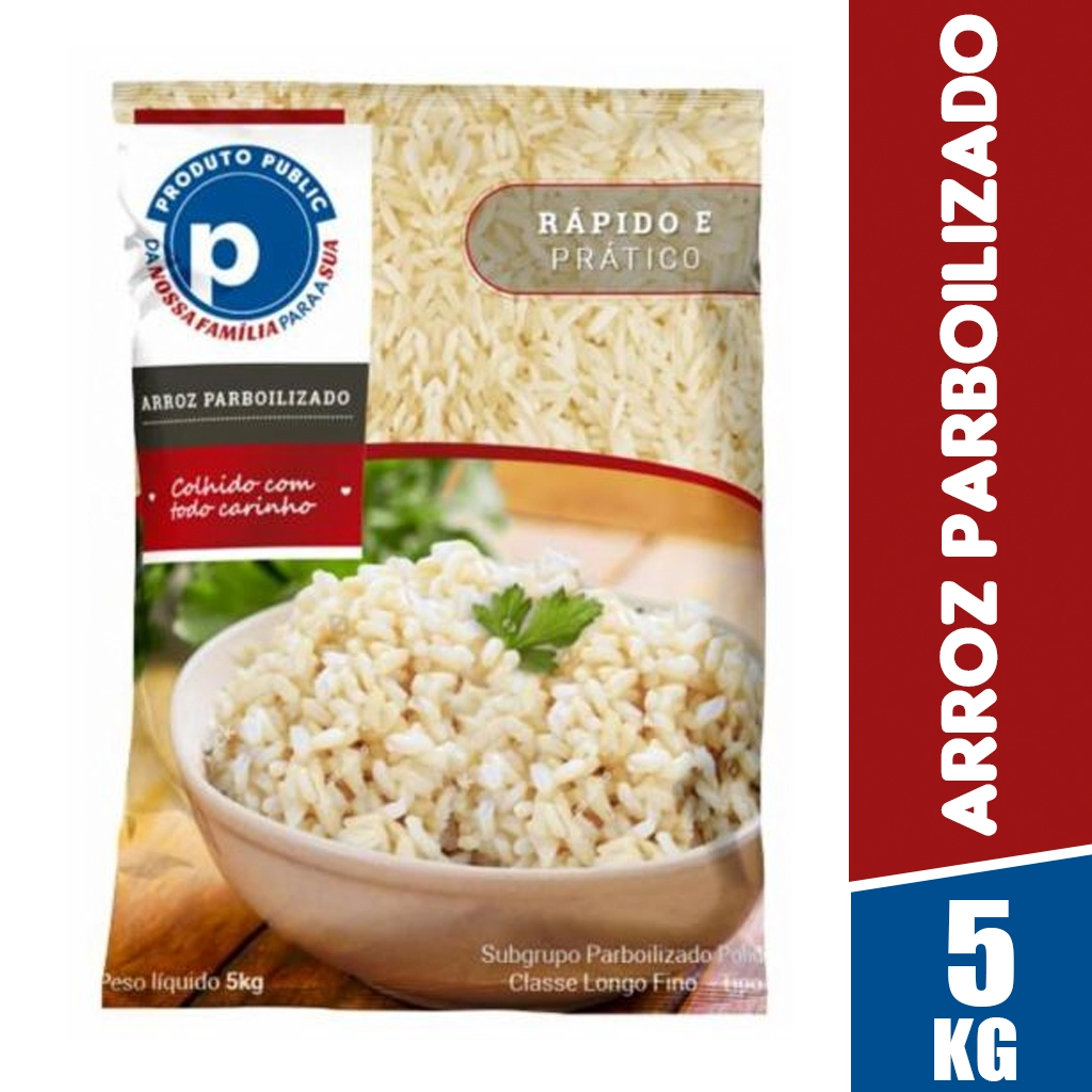 Arroz Parboilizado Public 5kg