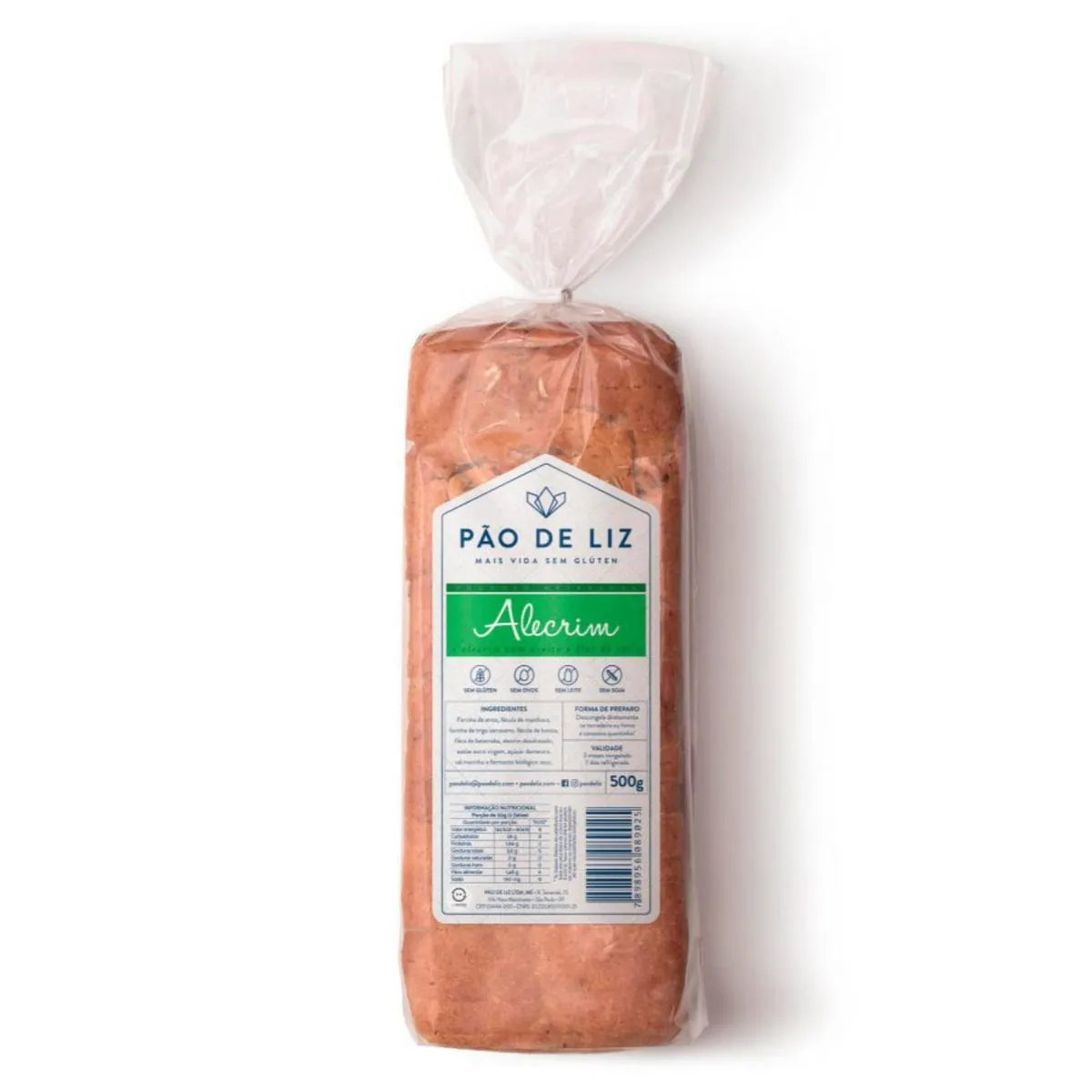 Alecrim Azeite E Flor De Sal 500g Pao De Liz