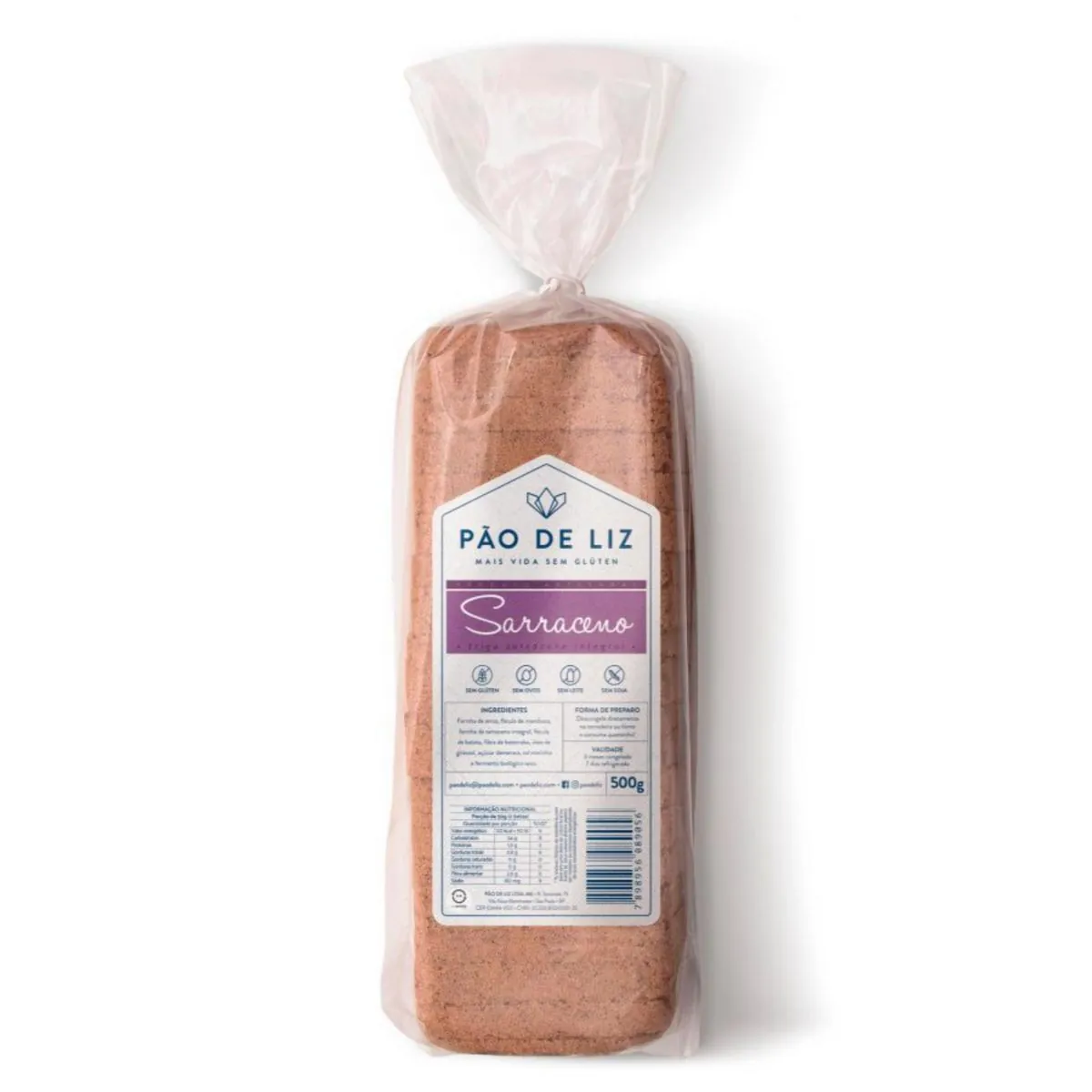 Pao De Trigo Sarraceno 500g Pao De Liz