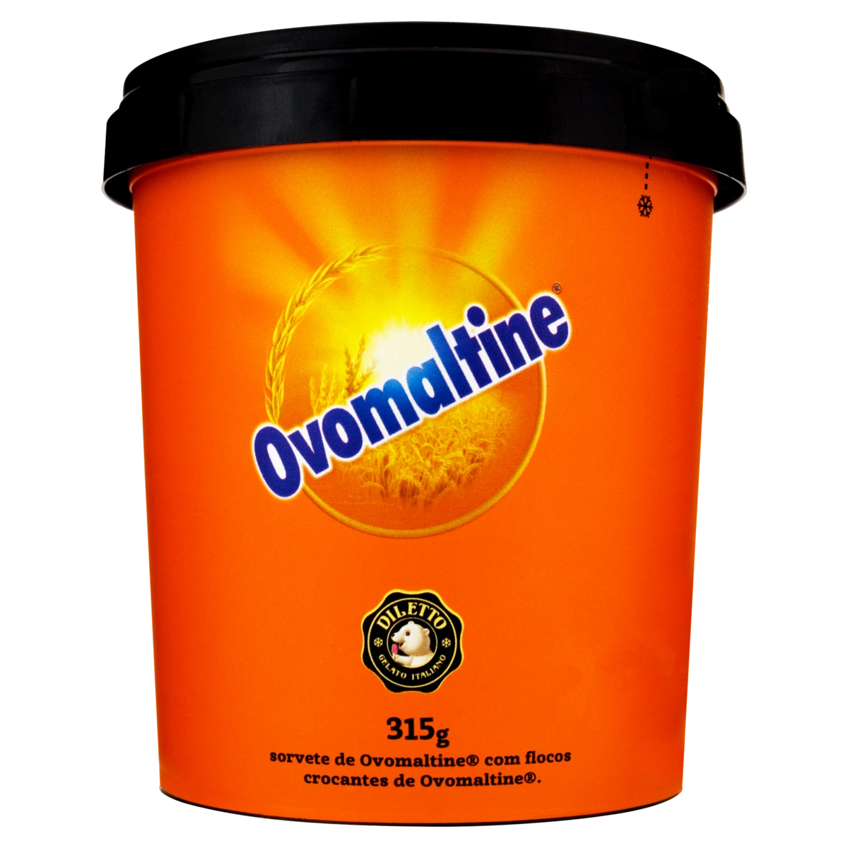 Gelato Italiano Ovomaltine Diletto Pote 500ml