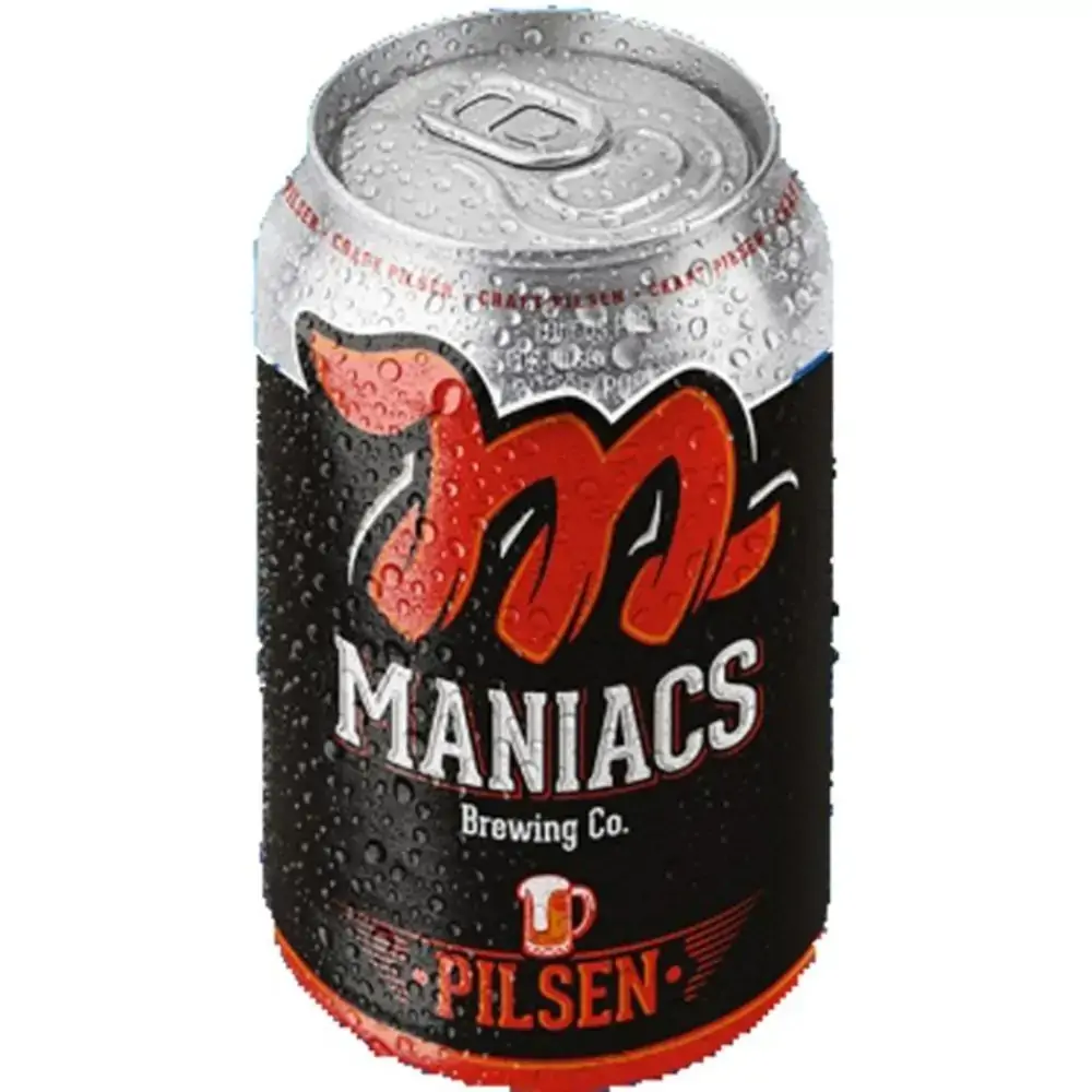Cerveja Maniacs Pilsen Lt 350ml