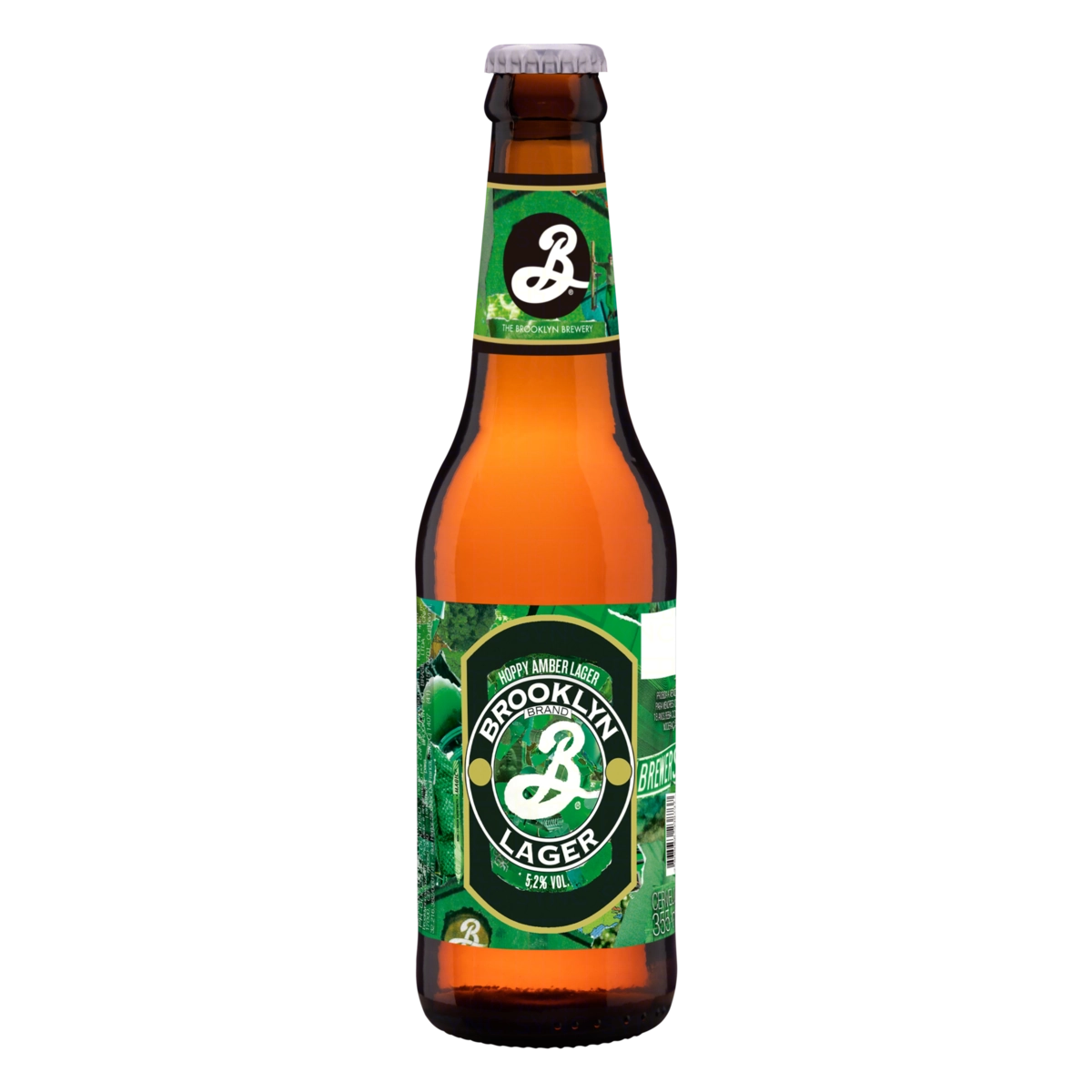 Cerveja Lager Puro Malte Brooklyn Garrafa 355ml