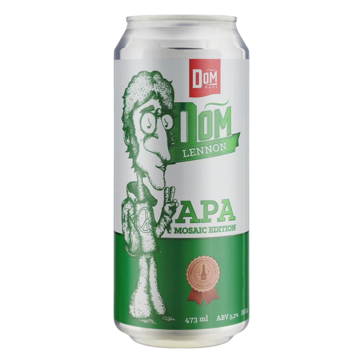 Cerveja Apa Dom Lennon Dom Haus Lata 473ml Mosaic Edition