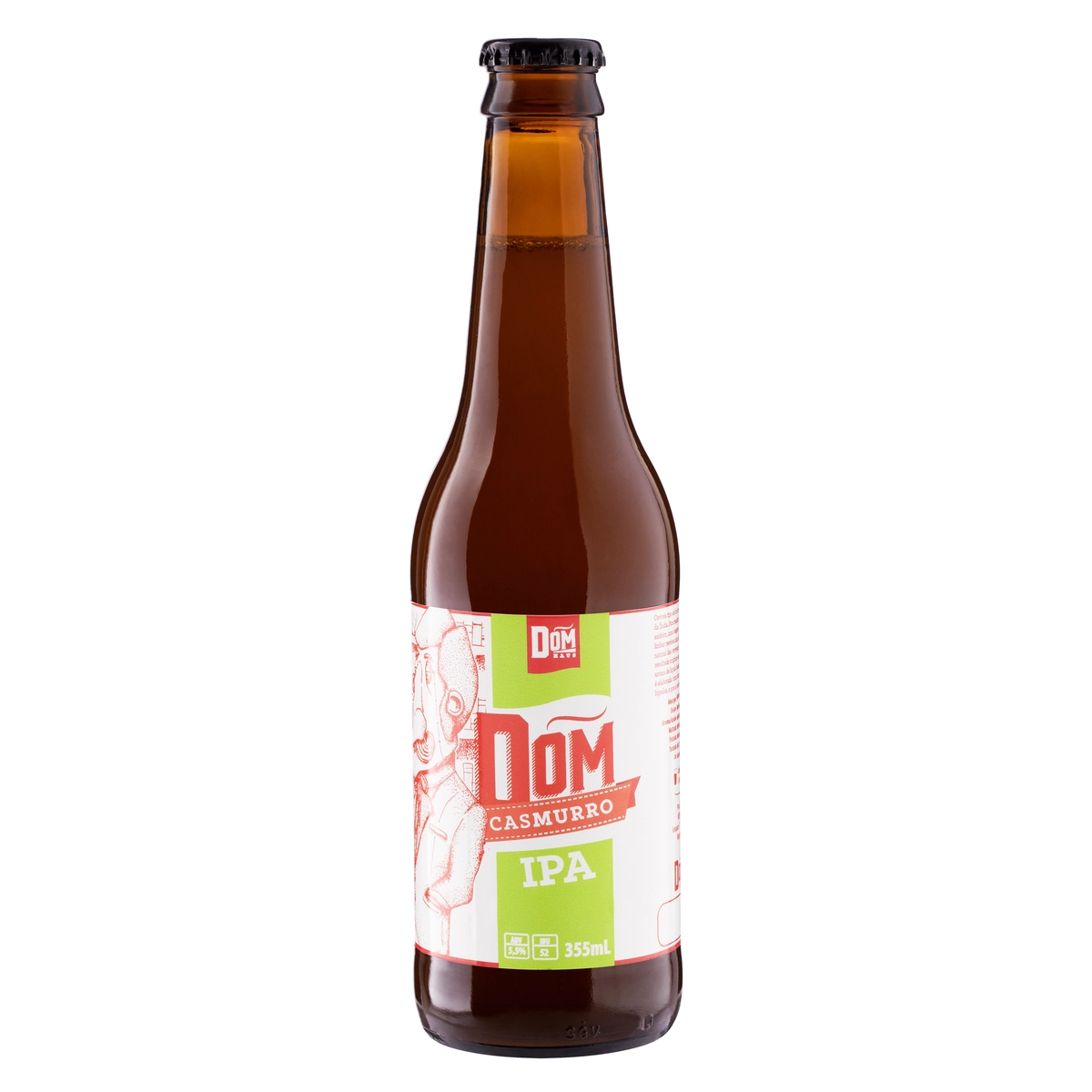 Cerveja Ipa Dom Casmurro Dom Haus Garrafa 355ml
