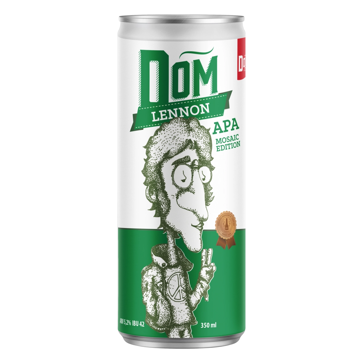 Cerveja APA Dom Lennon Dom Haus Lata 350ml Mosaic Edition