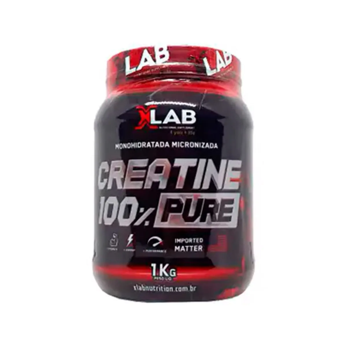 Creatina Monohidratada 1kg Sem Sabor X-Lab Nutrition