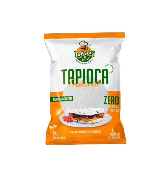 Goma De Tapioca Delicia Do Brasil 1kg
