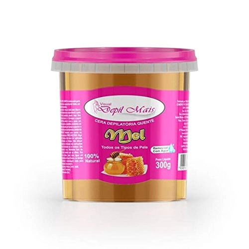 Cera Depilatoria Quente De Mel 300gr