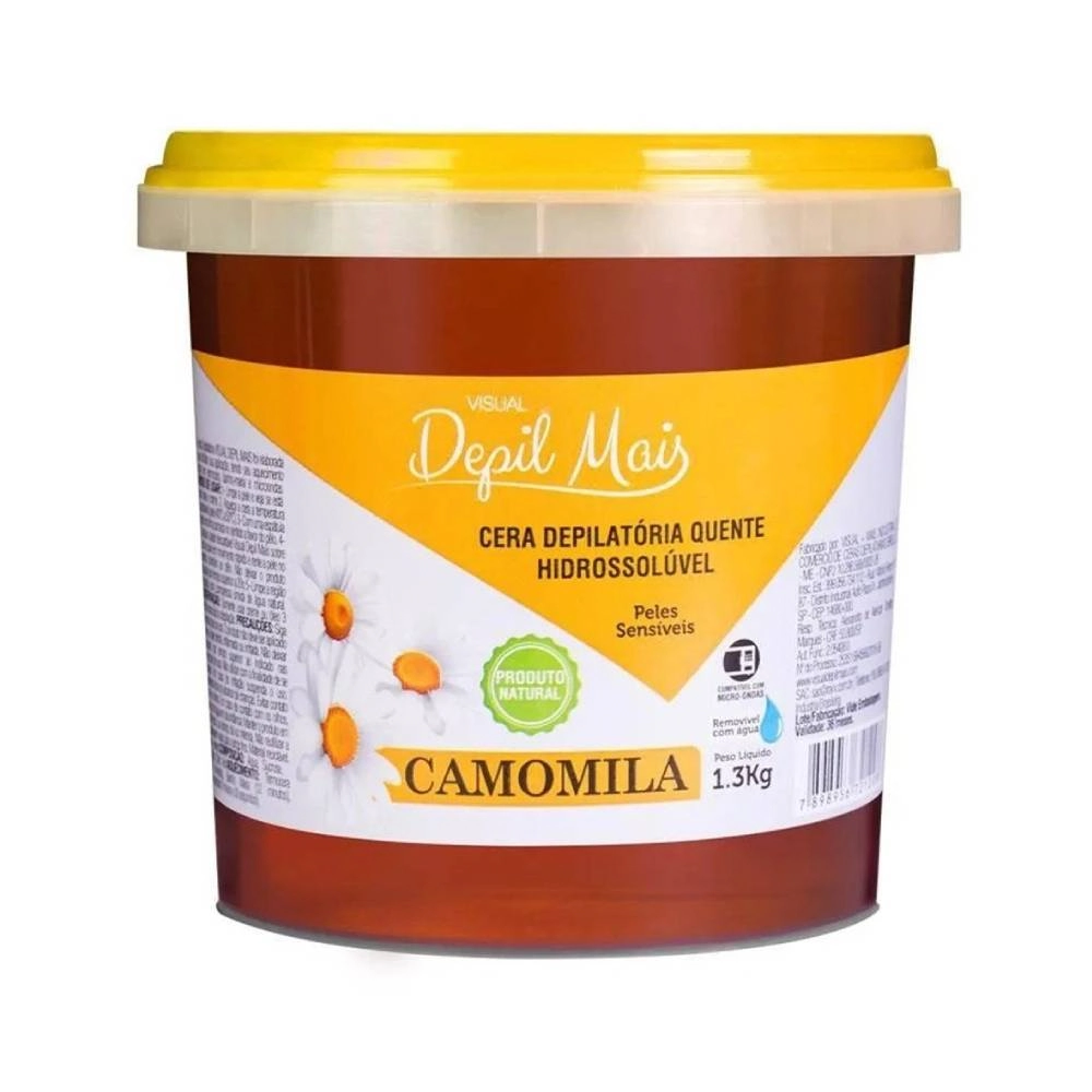 Depil Depil Mais Quente Pote 300gr Camomil