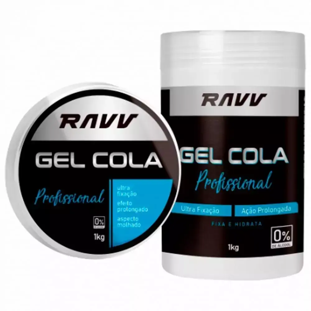 Gel Cola Fixadora Ravv 1kg
