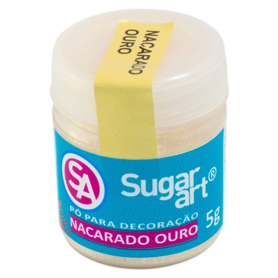 Po P/decoracao Nacarado Ouro 5g