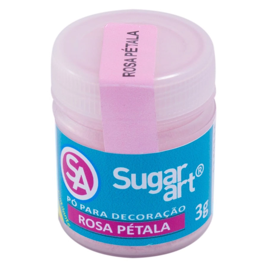 Po P/ Decoracao Rosa Petala 3g