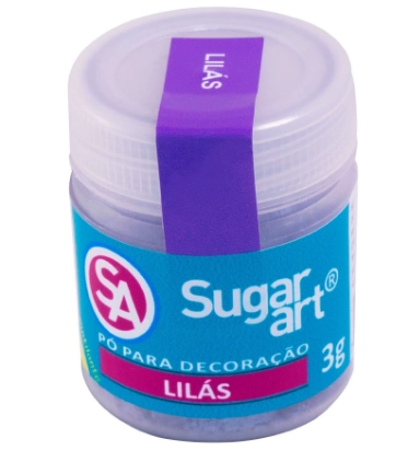 Po P/ Decor Lilas 3g Sugar Art