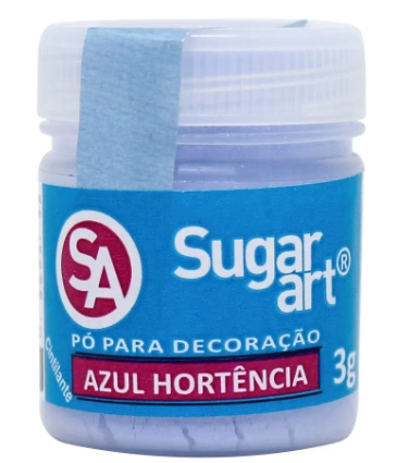 Po P/ Decor Azul Hortencia 3g Sugar Art