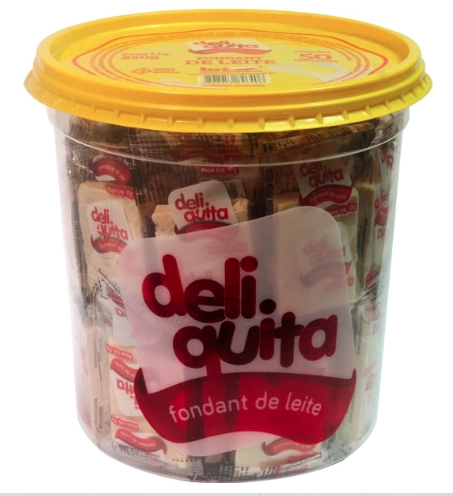 Fondant Leite Deliqu Ita Pote 850 G 50 U