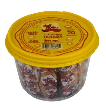 Cocada De Goiabada Deliquita 500g C/20 Doces Pop