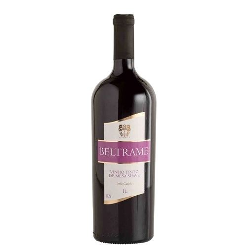 Vinho De Mesa Beltrame 1000ml Tinto Suave