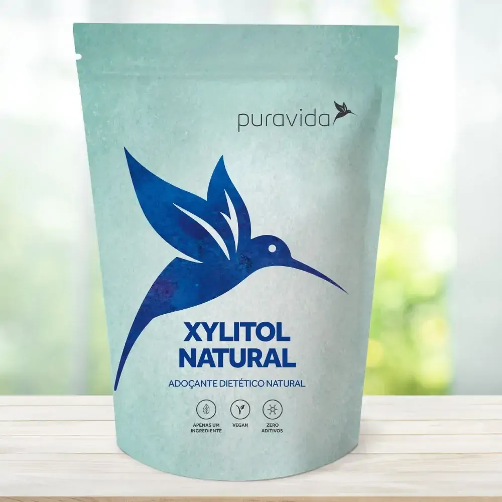 Xilitol Adoç Nat 900g Pura Vida Geral Loja