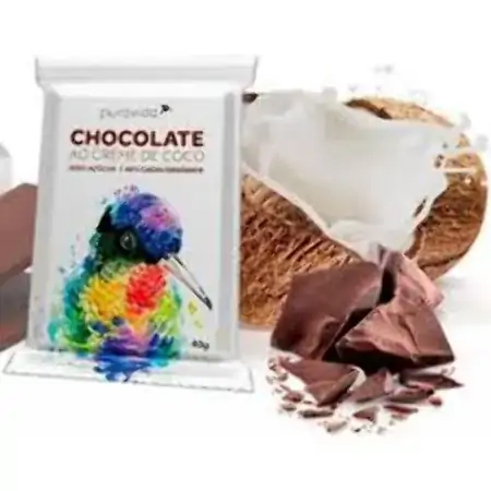 Chocal Creme De Coco Zero Org Puravida 40g