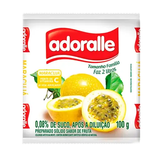 Suco Adoralle Maracuja 180gr
