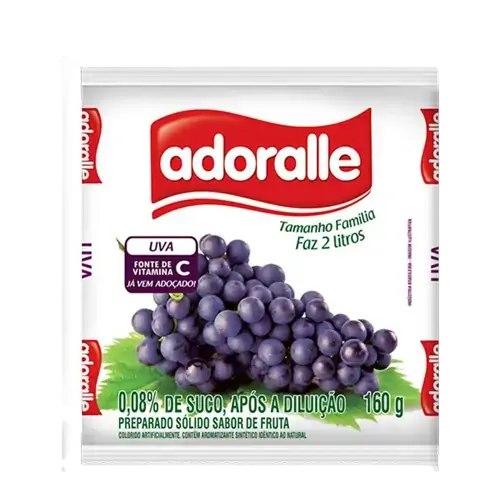 Suco Adoralle Uva 180gr