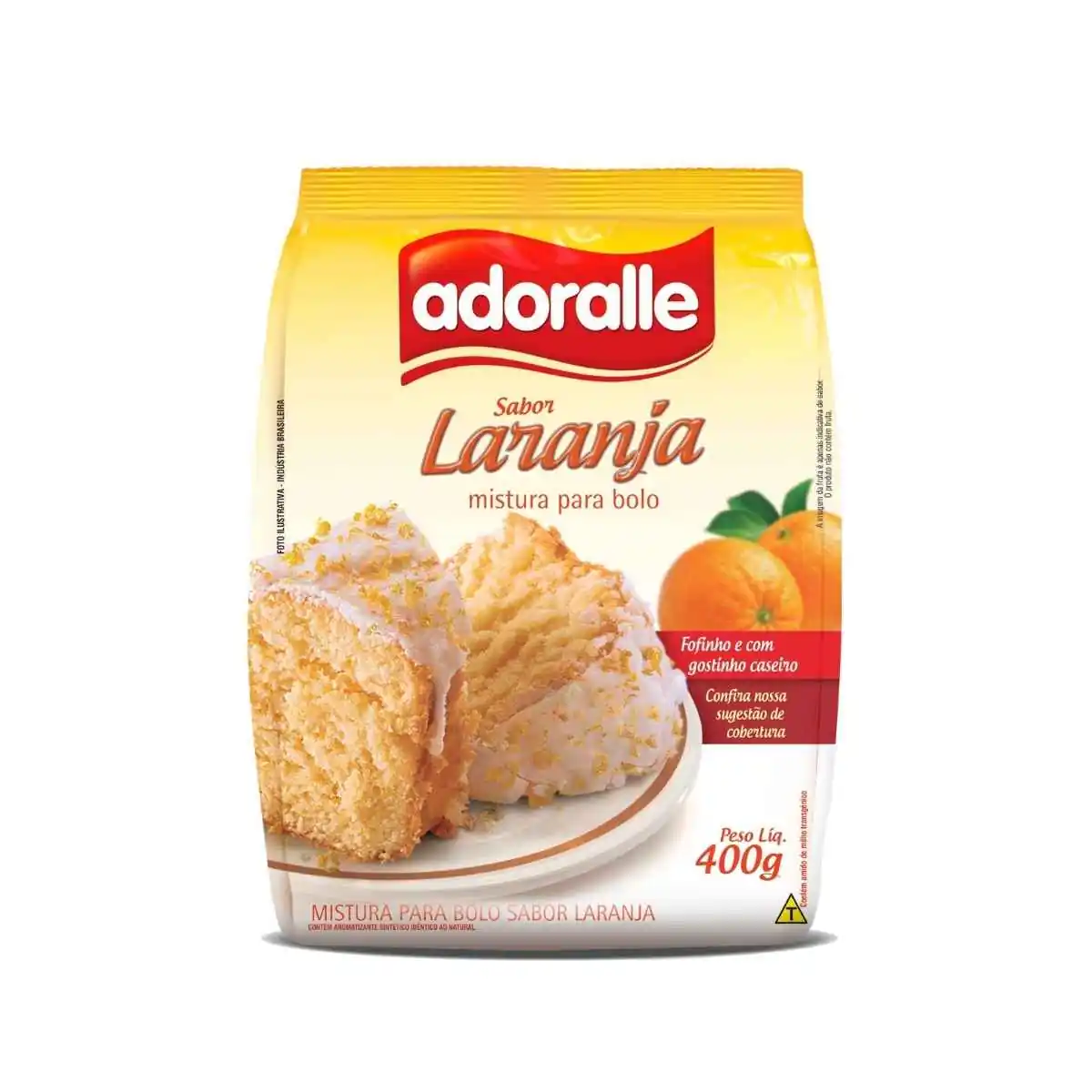 Mist Adoralle Bolo Sabor Laranja 400g
