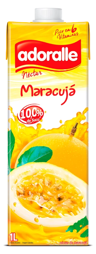 Suco Adoralle Nectar De Maracuja 1lt