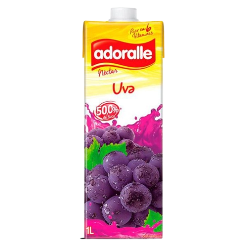 Suco Adoralle Nectar De Uva 1lt