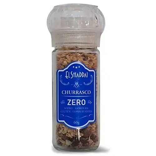 Tempero Sem Sódio Churrasco Do Patrão El Shaddai Gourmet 60g