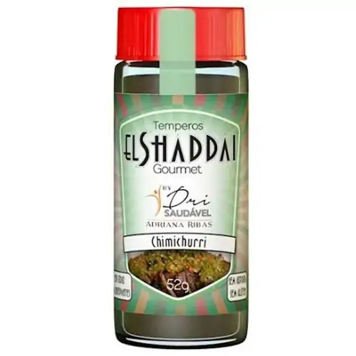 Tempero Sem Sódio Chimichurri El Shaddai Gourmet 42g