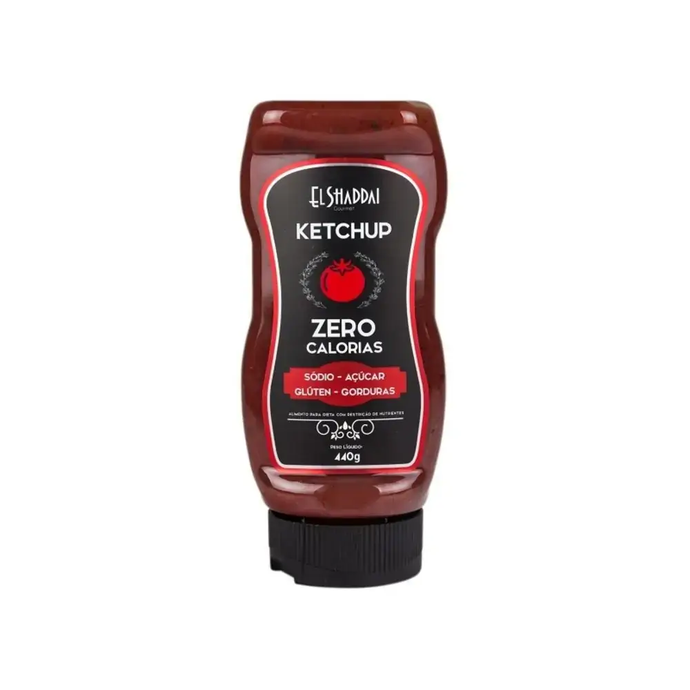 Ketchup El Shaddai Zero Calorias 440g