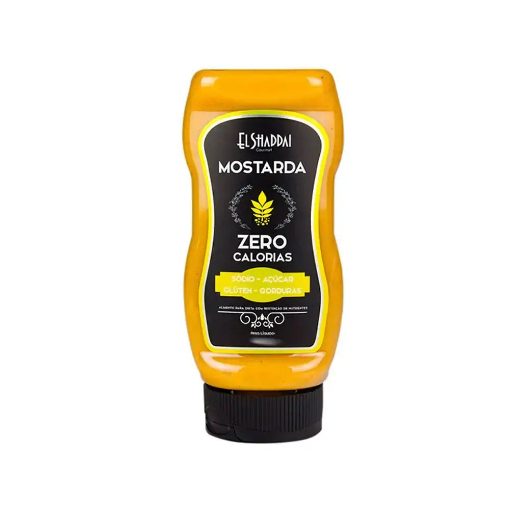 Mostarda Zero Calorias 220g Elshaddai