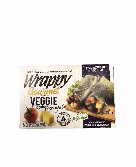 Wraps Gourmet Wrappy Veggie C/4un