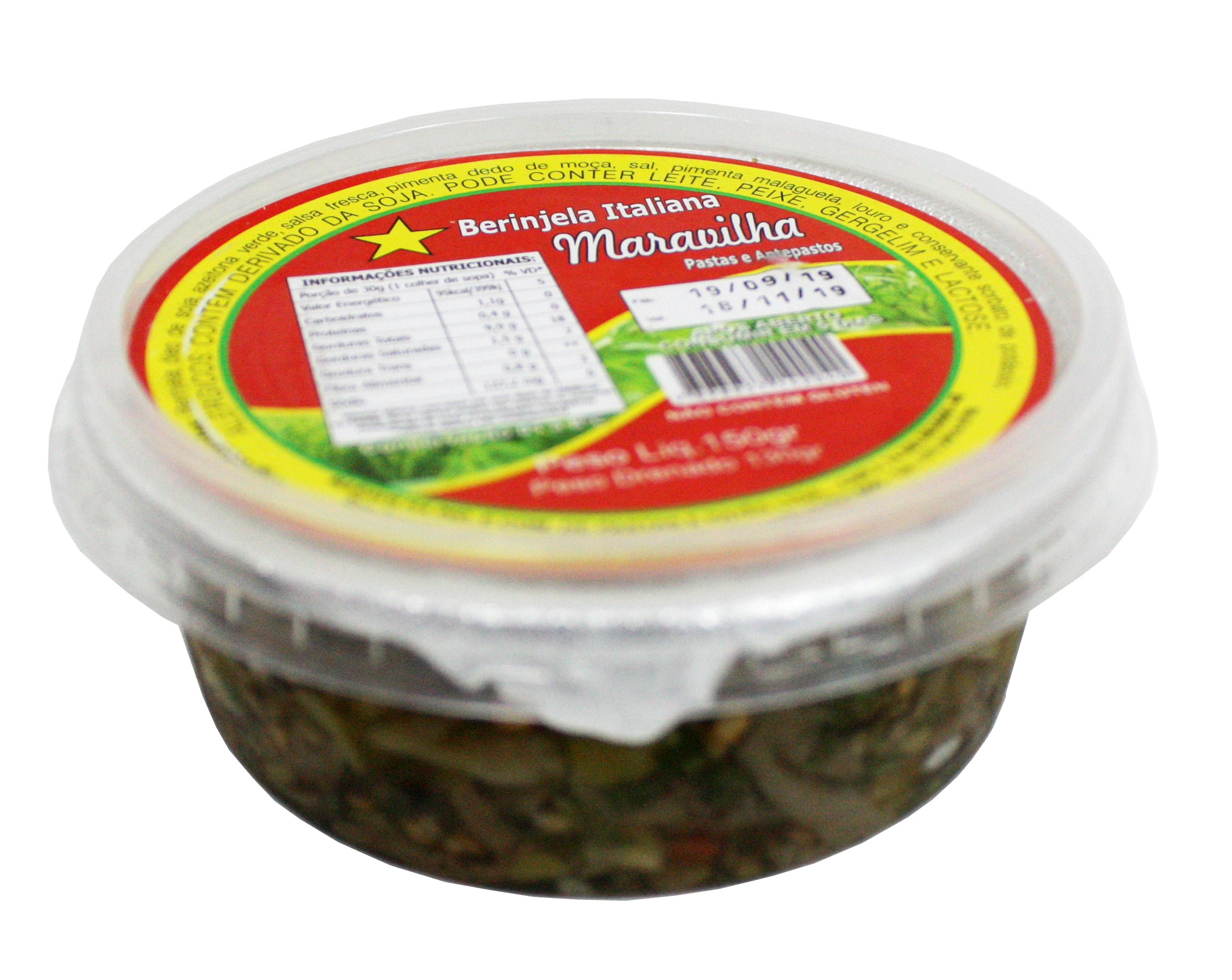 Pote Berinjela Italiana 150g
