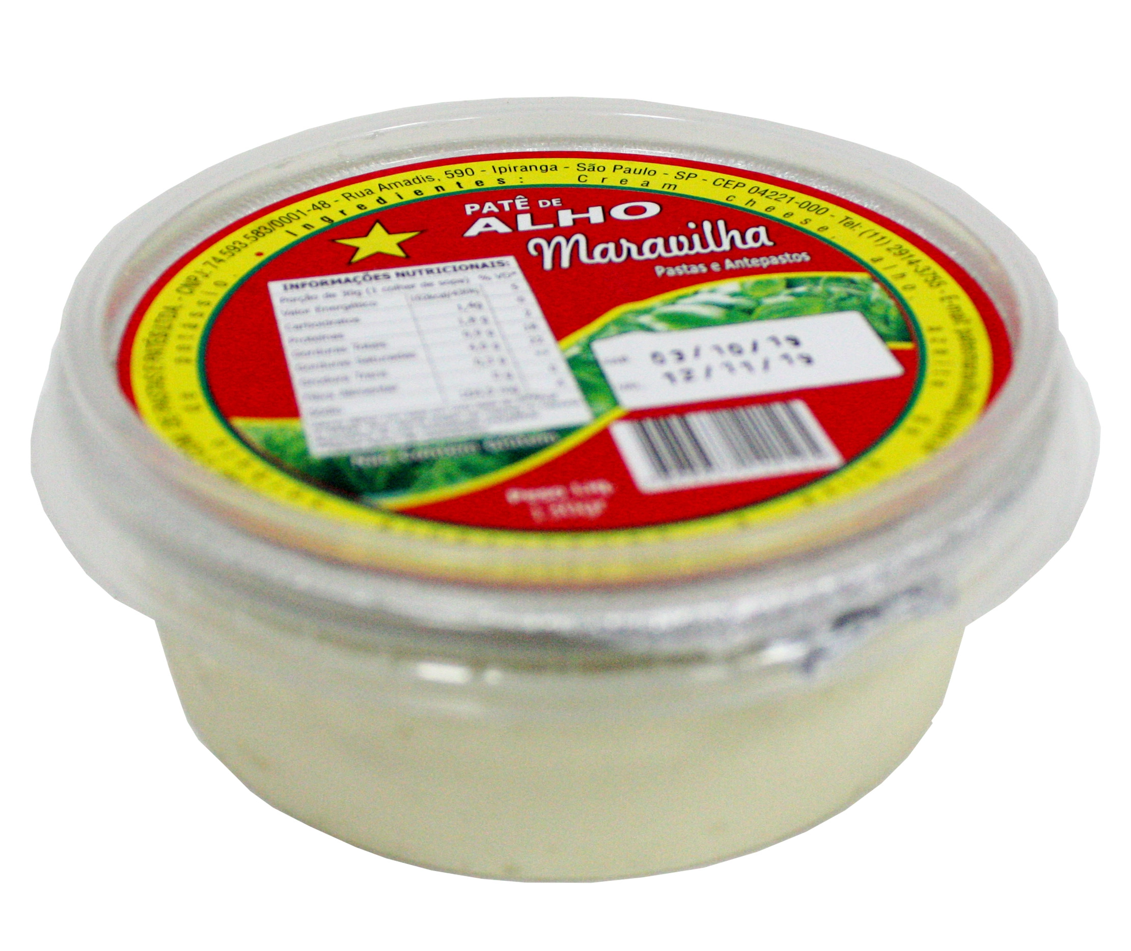 Pote Pat De Alho 150g
