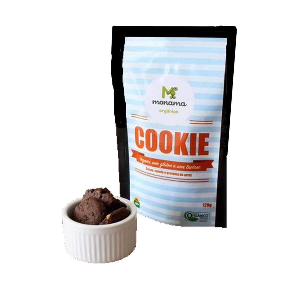 Cookies Cacau E Canela 120g Monama