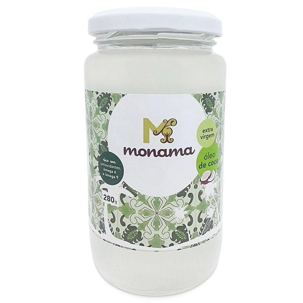 óleo De Coco Extra Virgem 280g Monama
