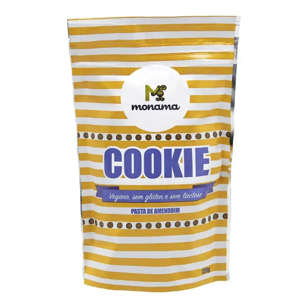 Cookies Pasta Amendoim Monama 120g