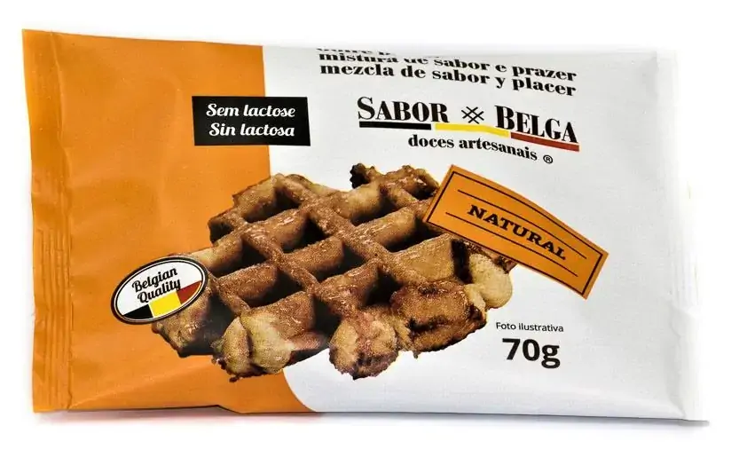 Gofre Belga Natural 10x70g Belgian Quality